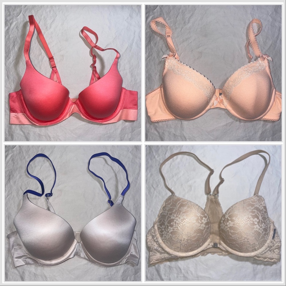 Lot of 4 Pre-Loved aerie 34b Bras